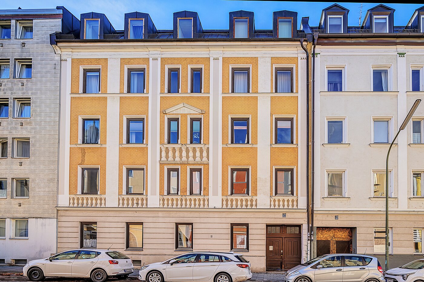 Erdgeschosswohnung mit 2 Zimmern | München-Sendling | 703811 | Historisches Design