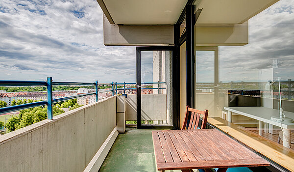 Apartment mit 1 Zimmer | München-Haidhausen | 70275 | Balkon