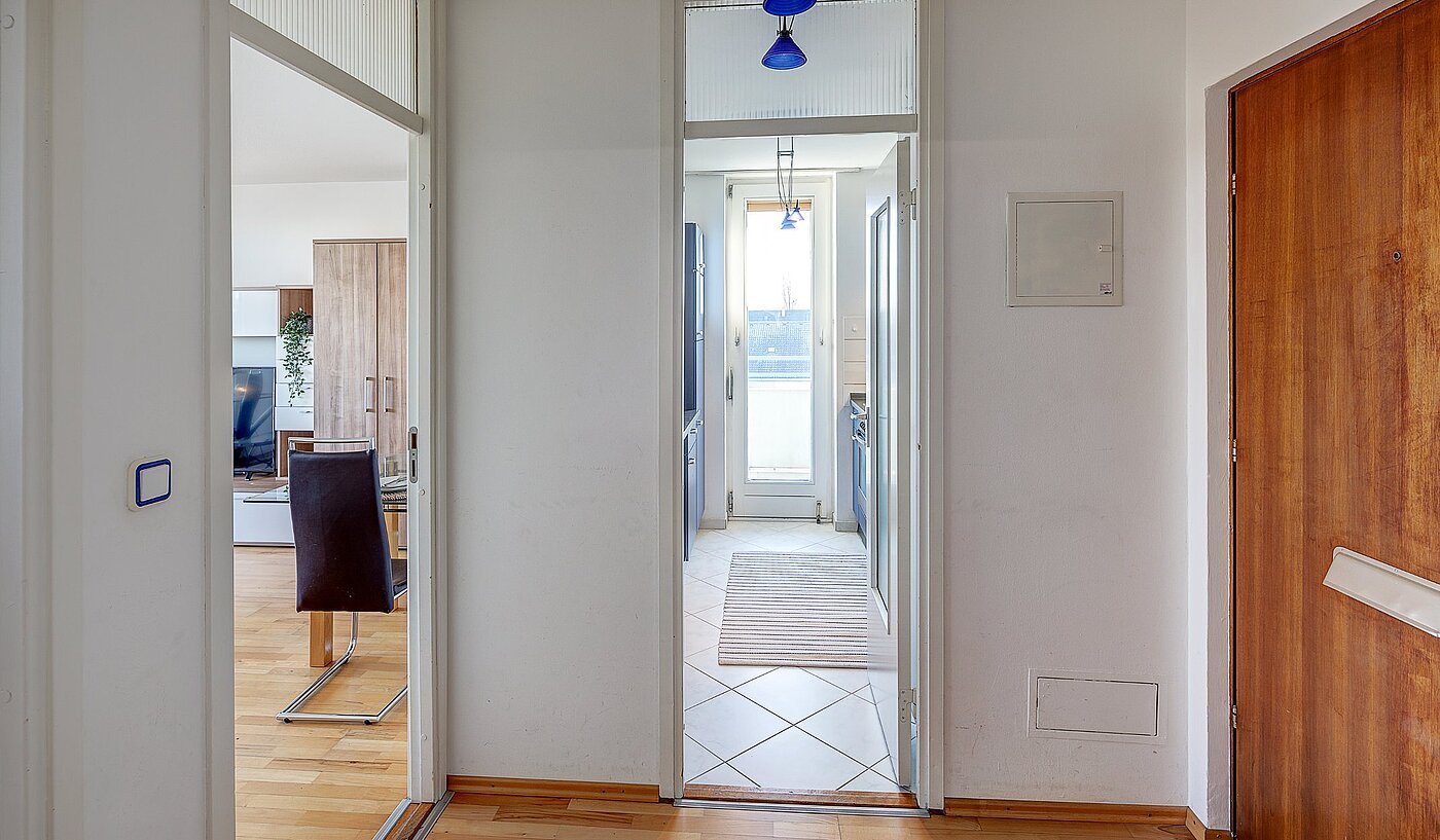 Etagenwohnung mit 2 Zimmern | München-Sendling-Westpark | 2010ML9 | Zugang zur Küche