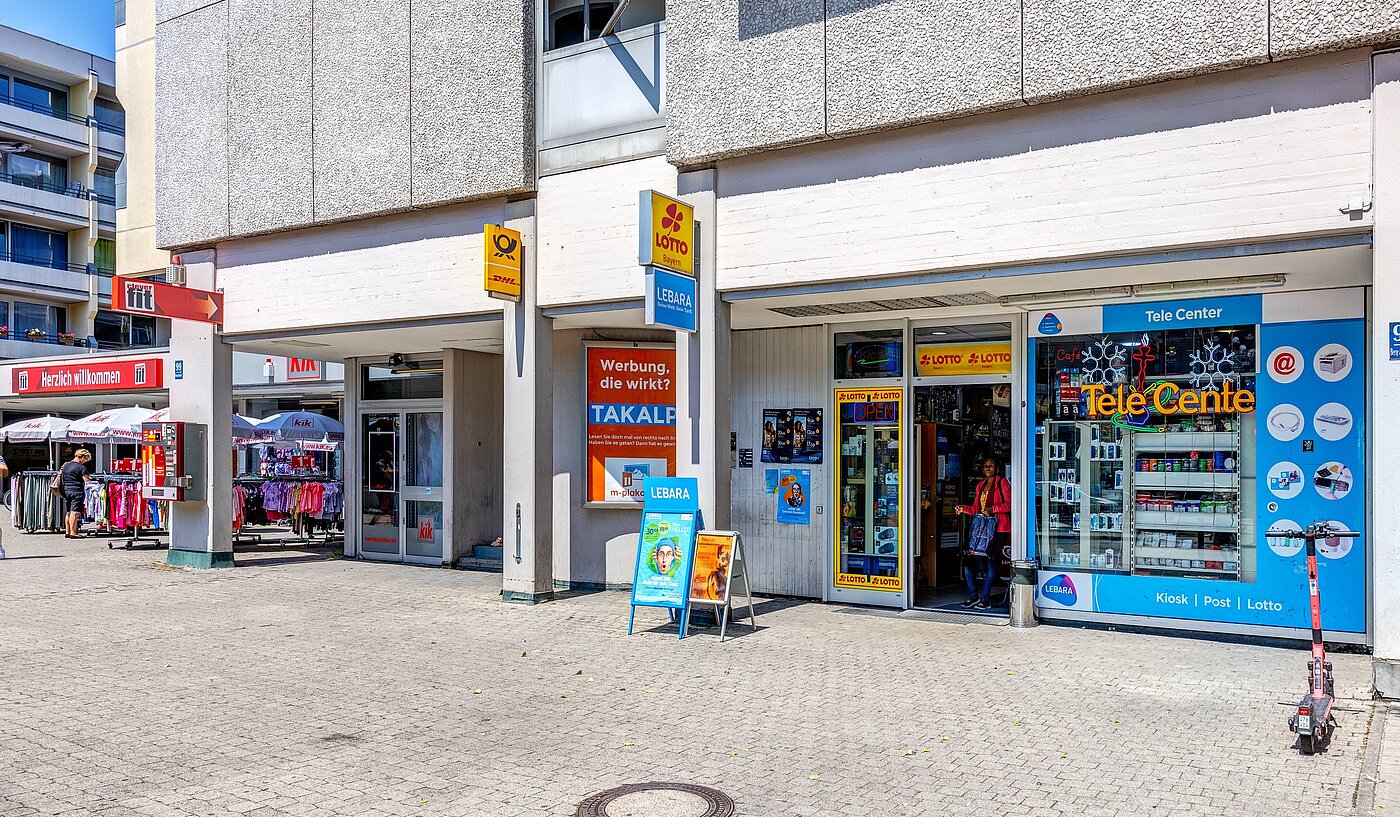 Etagenwohnung mit 1 Zimmer | München-Berg am Laim | 2207ML6 | Einkaufsmöglichkeiten