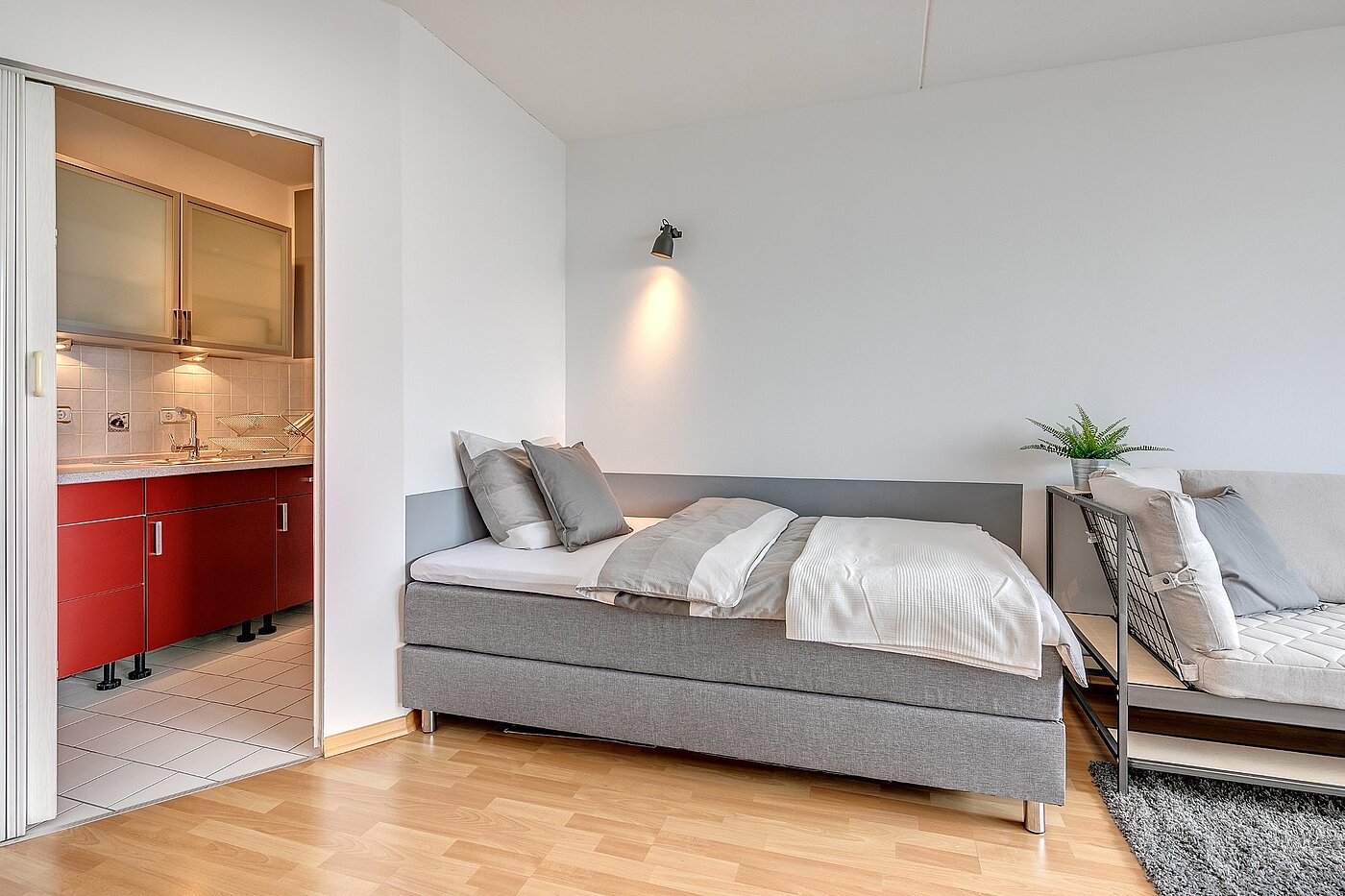 Etagenwohnung mit 1 Zimmer | München-Moosach | 1903ML3 | Blick in die Küche