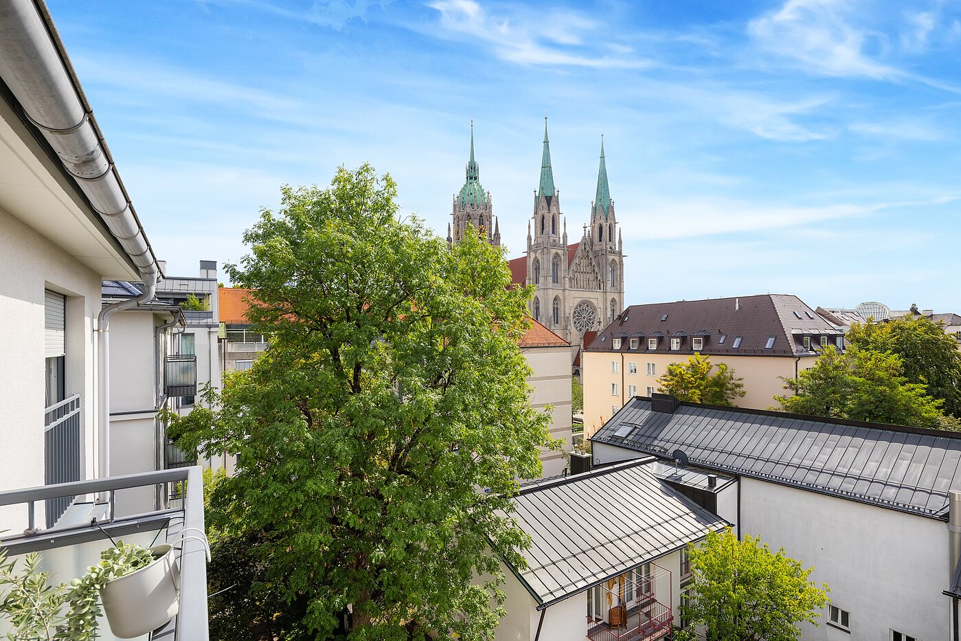 Etagenwohnung mit 3 Zimmern | München-Ludwigsvorstadt | 70488 | ...Blick ins Grüne