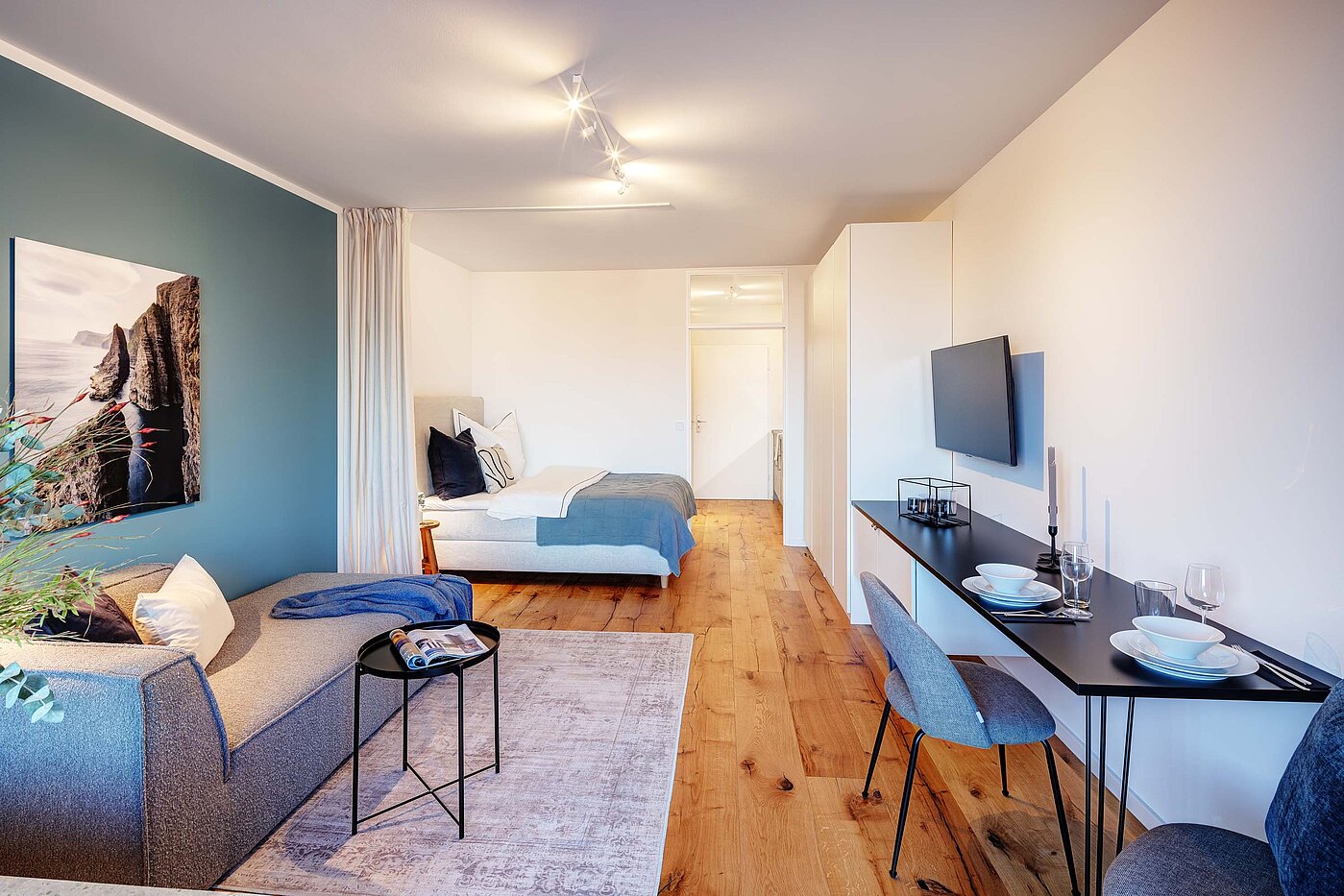 Etagenwohnung mit 1 Zimmer | München-Bogenhausen | 70457 | Raumaufteilung