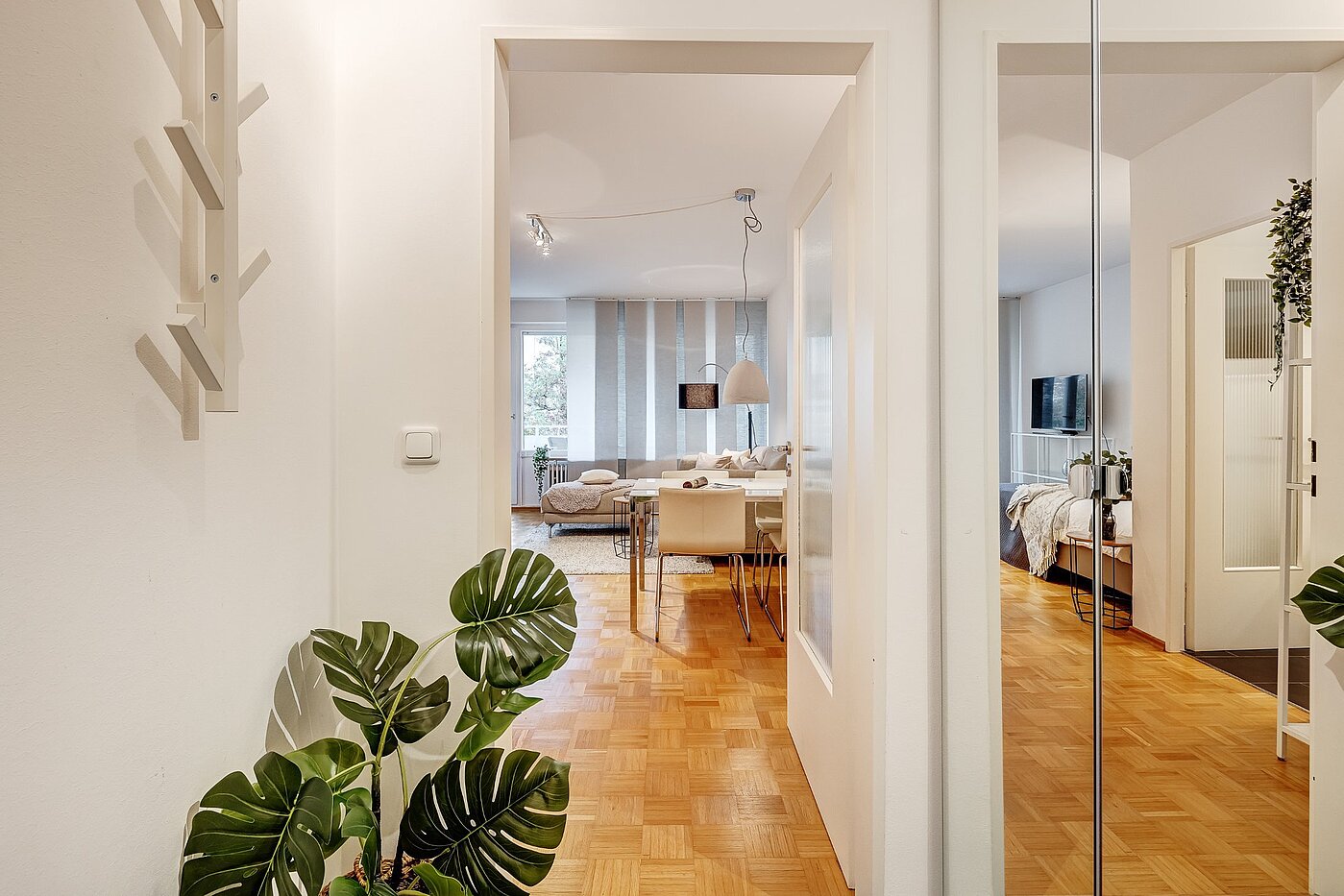 Etagenwohnung mit 1 Zimmer | München-Solln | 2109ML4 | Diele mit....
