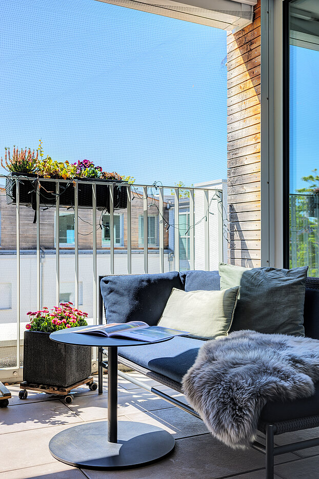 Penthouse mit 2 Zimmern | München-Maxvorstadt | 704271 | Zum Entspannen