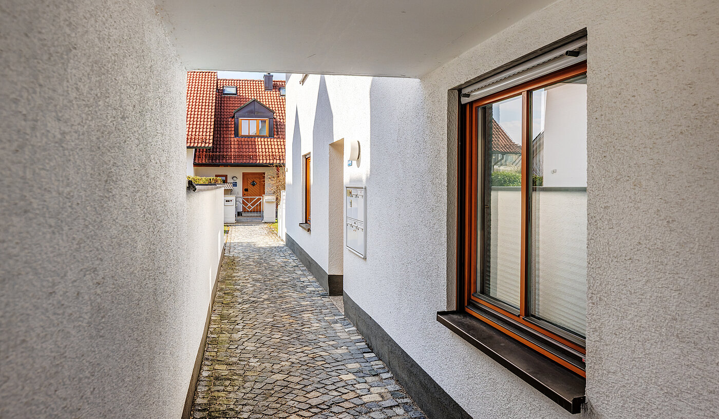 Maisonettewohnung mit 3.5 Zimmern | München-Trudering | 70391 | Außenansicht