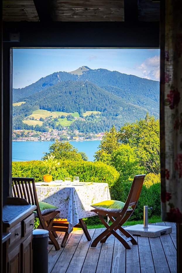 Erdgeschosswohnung mit 3 Zimmern | Bad Wiessee | 70053 | Blick auf Bad Wiessee