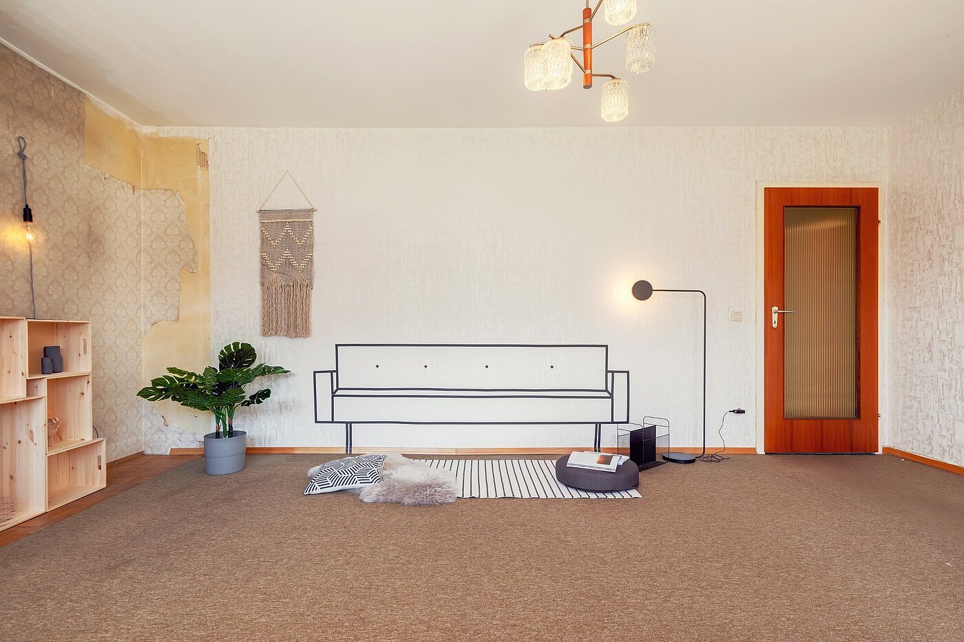 Etagenwohnung mit 4 Zimmern | München-Hadern | 2003ML2 | Geräumiges Wohnzimmer...