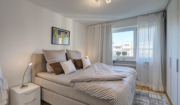 Etagenwohnung mit 2 Zimmern | München-Moosach | 70407 | Schlafzimmer