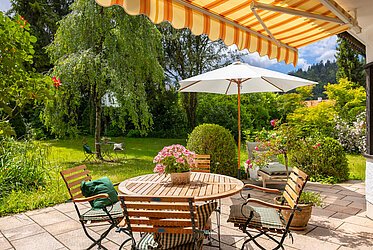 Kreuth-Weissach: Einzigartige Gartenwohnung