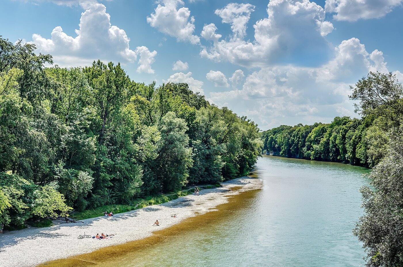 Maisonettewohnung mit 3 Zimmern | München-Lehel | 2209ML5 | Die Isar
