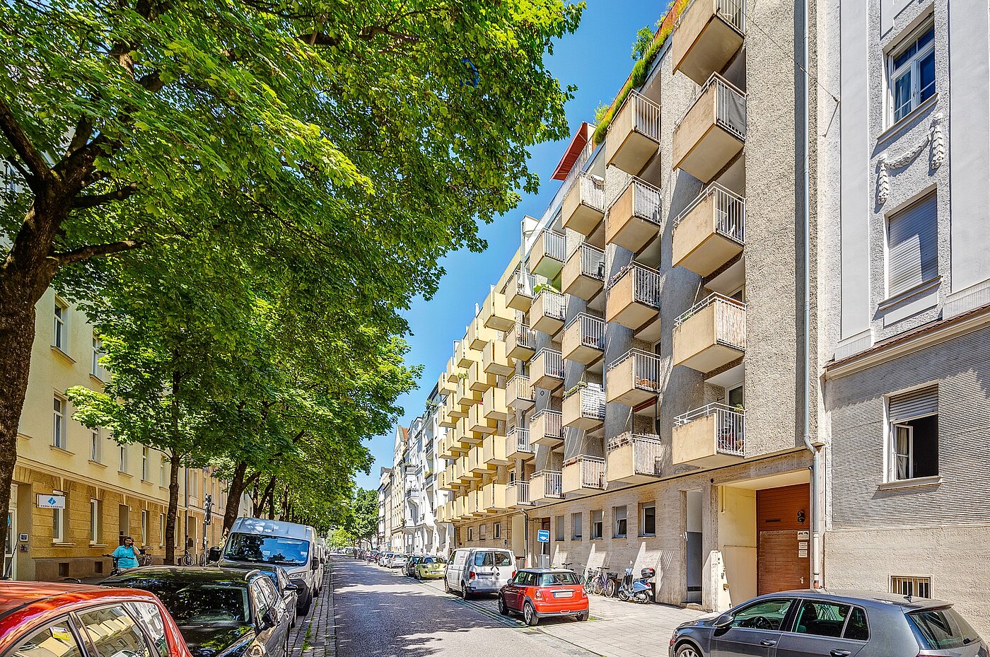 Etagenwohnung mit 1 Zimmer | München-Schwabing | 2210ML3 | Ruhige Anliegerstraße