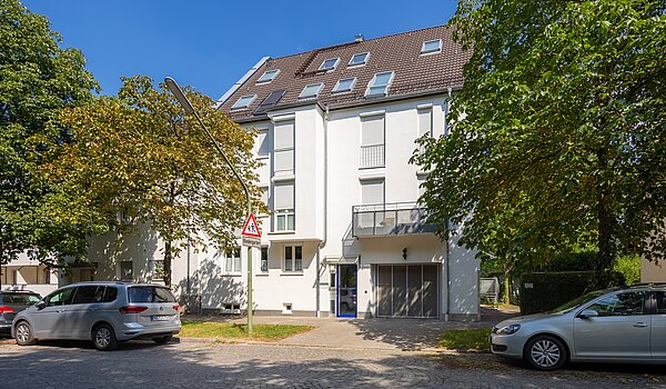 Erdgeschosswohnung mit 2 Zimmern | München-Laim | 70464 | Vorderhausansicht