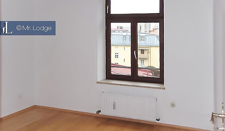 Etagenwohnung mit 2 Zimmern | München-Schwanthalerhöhe | 1702ML2 | Schlafzimmer leer