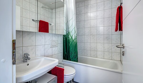 Apartment mit 1 Zimmer | 70308 | Badezimmer
