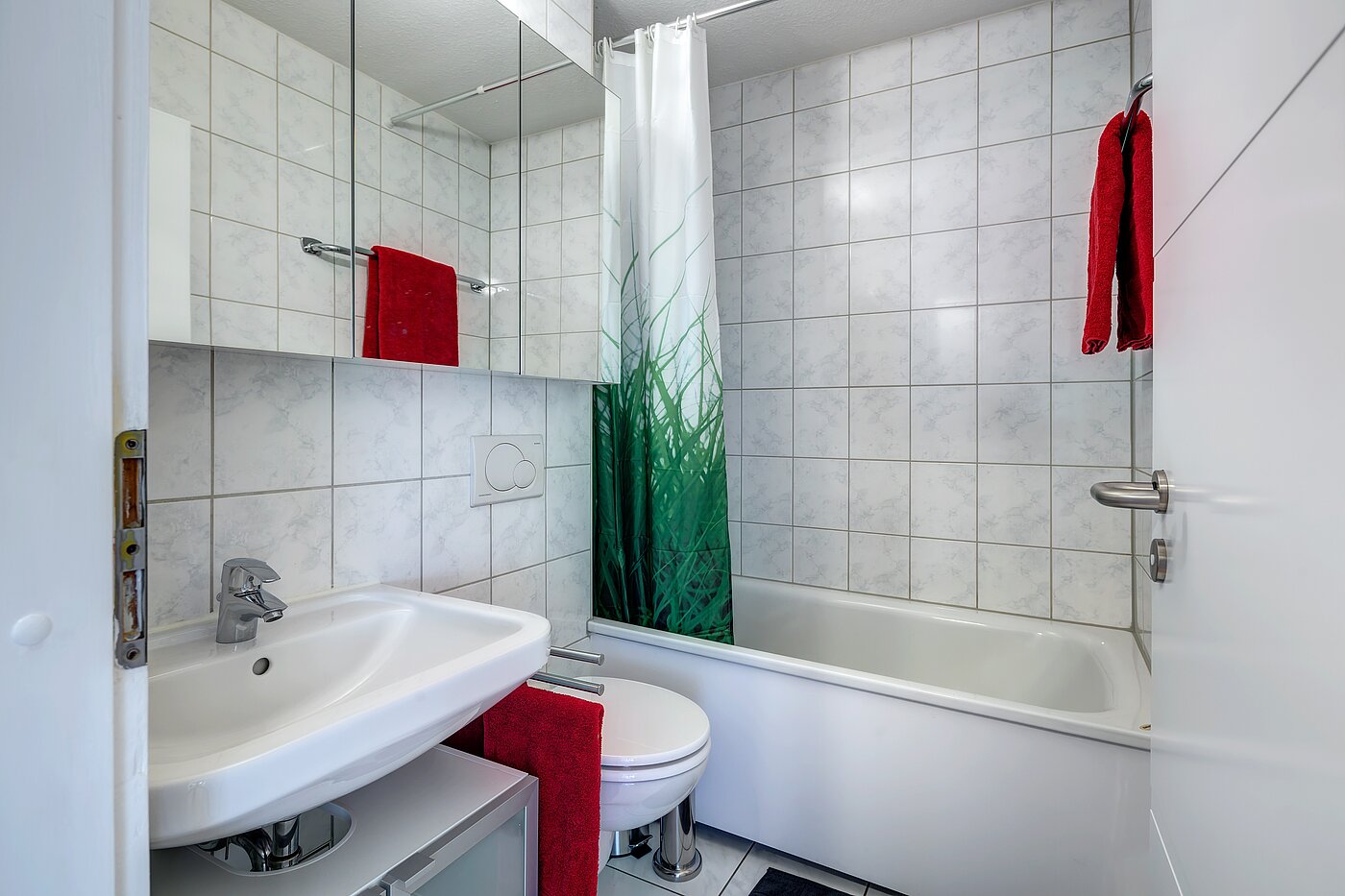 Apartment mit 1 Zimmer | 70308 | Badezimmer