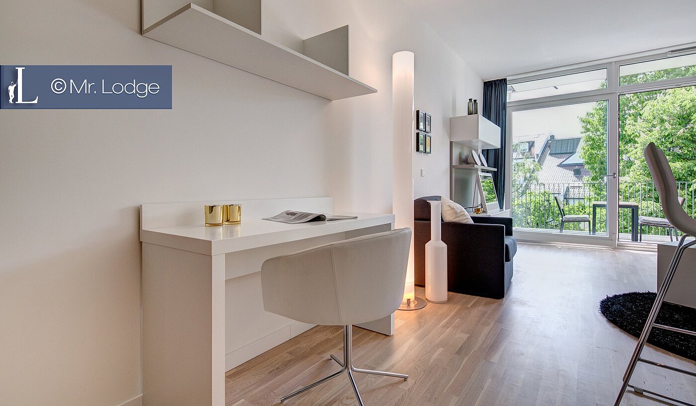 Etagenwohnung mit 1 Zimmer | München-Bogenhausen | 1802ML4 | Heller Arbeitsplatz