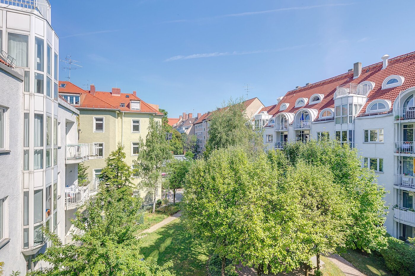 Etagenwohnung mit 1 Zimmer | München-Lehel | 2001ML10 | ...mit Ausblick