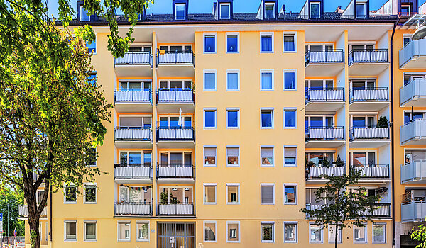 Etagenwohnung mit 3 Zimmern | München-Au | 70447 | Außenansicht Gebäude