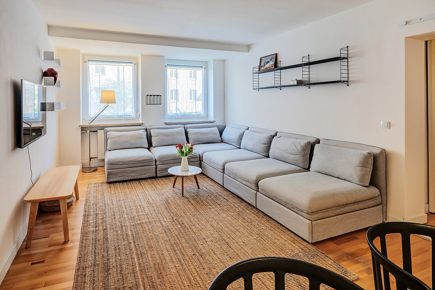 Etagenwohnung mit 3 Zimmern | München-Au | 70447 | Wohnzimmer