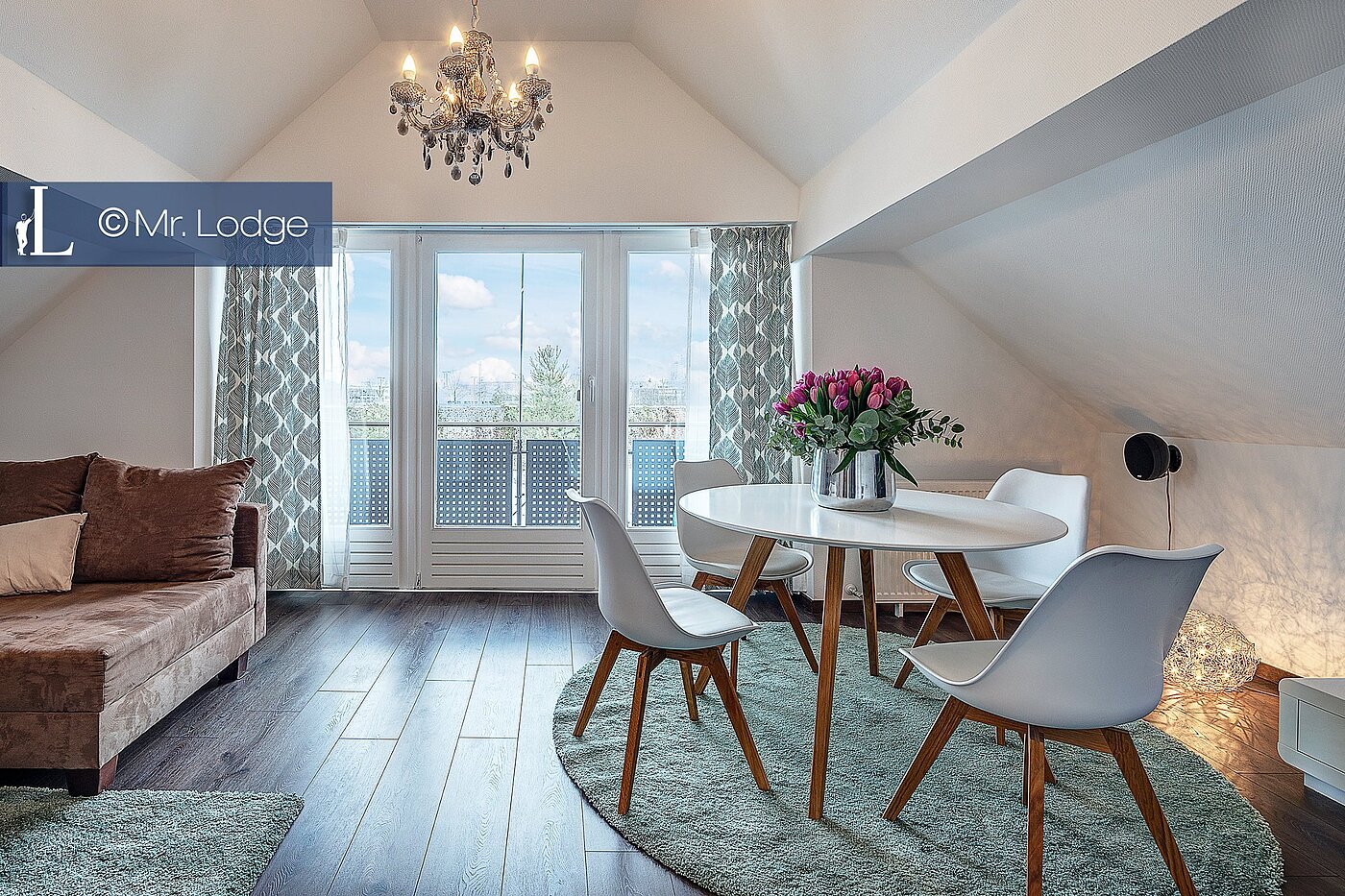 Dachgeschosswohnung mit 3 Zimmern | München-Hasenbergl | 1803D9