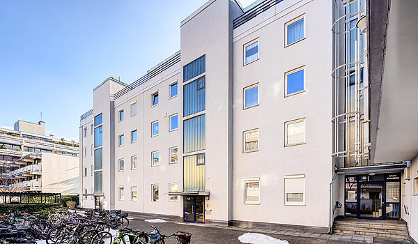 Erdgeschosswohnung mit 2 Zimmern | München-Schwabing | 70394 | Objektansicht