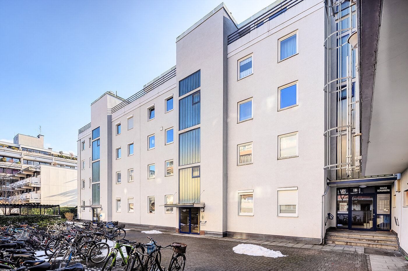 Erdgeschosswohnung mit 2 Zimmern | München-Schwabing | 70394 | Objektansicht