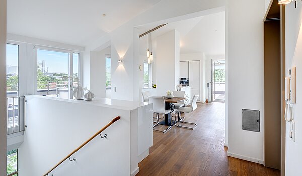 Penthouse mit 3.5 Zimmern | München-Oberföhring | 70237 | Eingangsbereich mit...