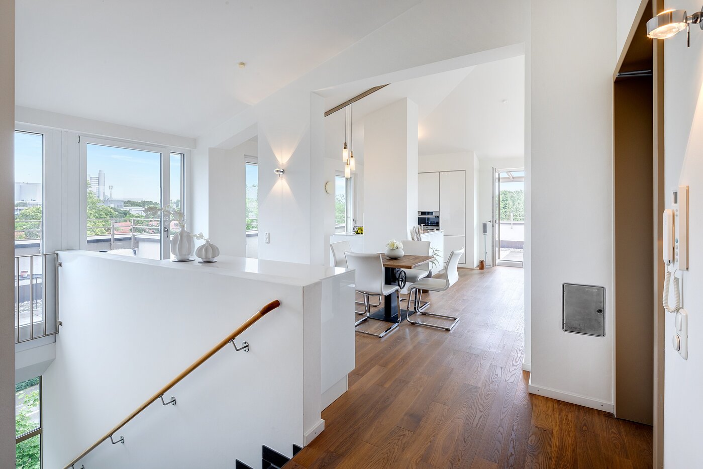 Penthouse mit 3.5 Zimmern | München-Oberföhring | 70237 | Eingangsbereich mit...