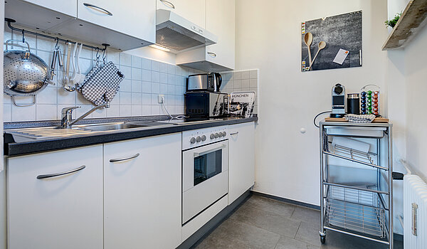 Etagenwohnung mit 2 Zimmern | München-Moosach | 70407 | Küche