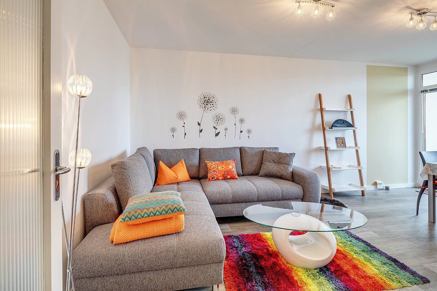 Etagenwohnung mit 2 Zimmern | München-Aubing | 2104ML1 | Wohnzimmer mit Zugang...