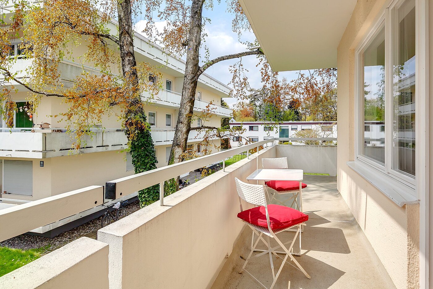 Etagenwohnung mit 1 Zimmer | München-Solln | 1810ML4 | Großer Südwestbalkon