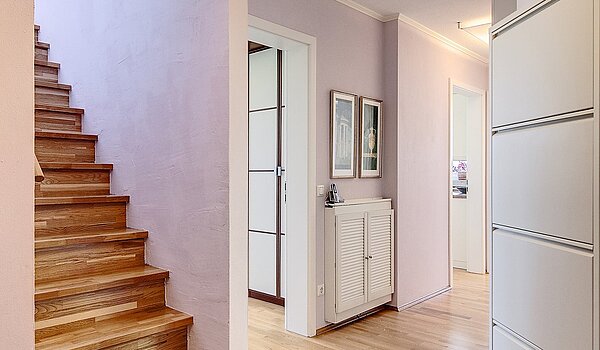 Maisonettewohnung mit 4 Zimmern | München-Haidhausen | 1704ML1 | Treppe zur Dachterrasse