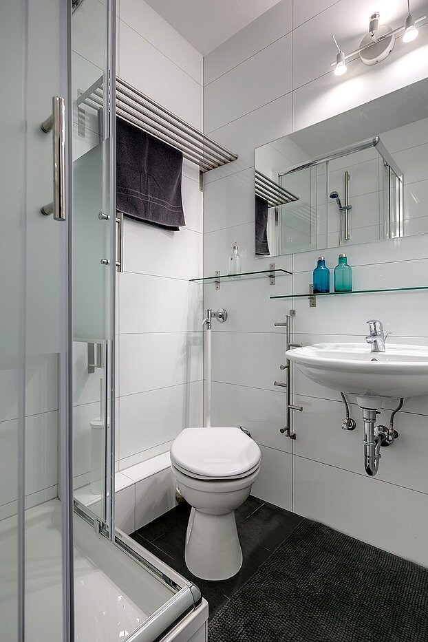 Etagenwohnung mit 3 Zimmern | München-Nymphenburg | 2001ML8 | schönes Duschbad