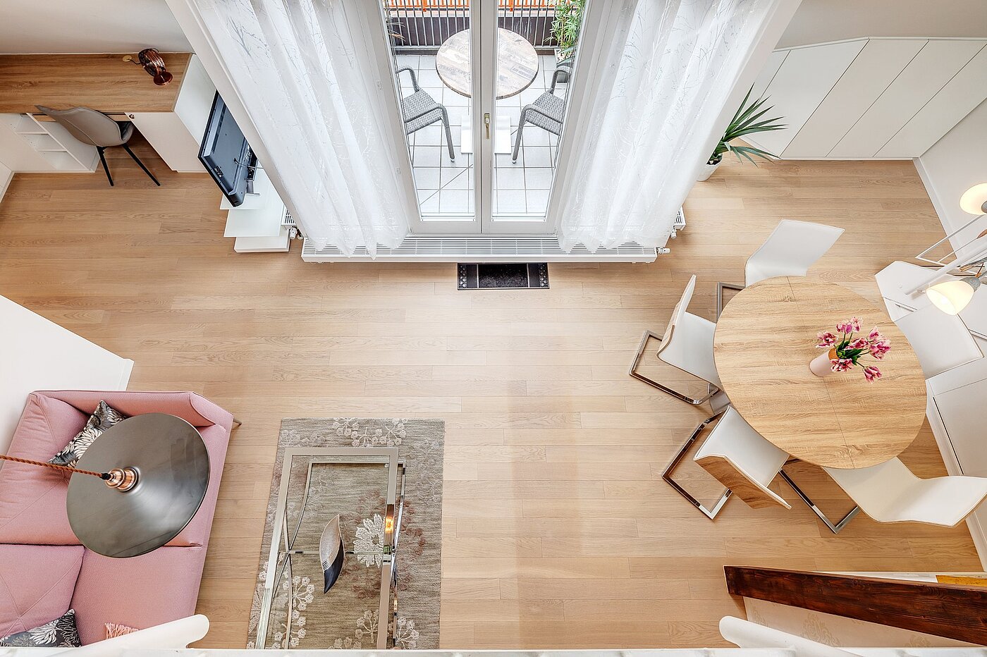 Etagenwohnung mit 2.5 Zimmern | München-Moosach | 2012ML4 | Blick von der Galerie