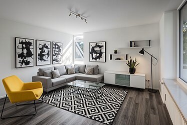 Obermenzing: Erstbezug nach Sanierung - Charmantes 1-Zimmer-Apartment- frei