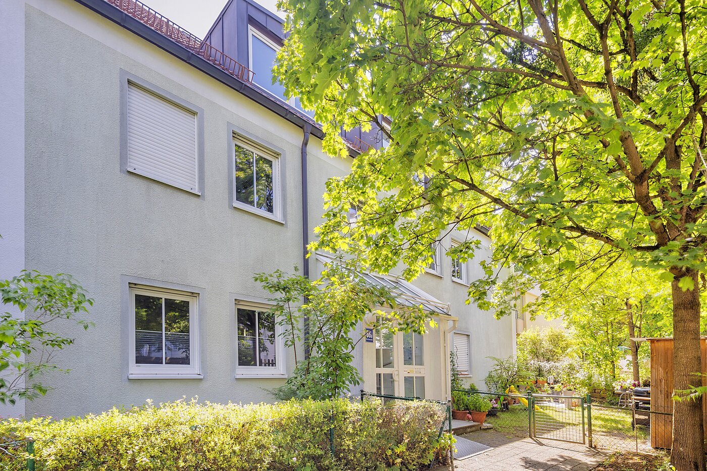 Etagenwohnung mit 2 Zimmern | München-Laim | 70226 | ...Rückgebäude