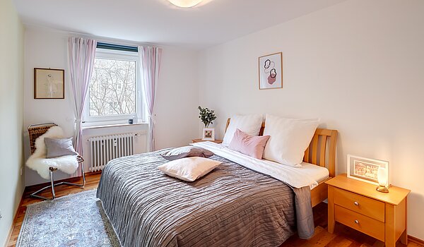 Etagenwohnung mit 3 Zimmern | München-Bogenhausen | 2112ML3 | Schlafzimmer