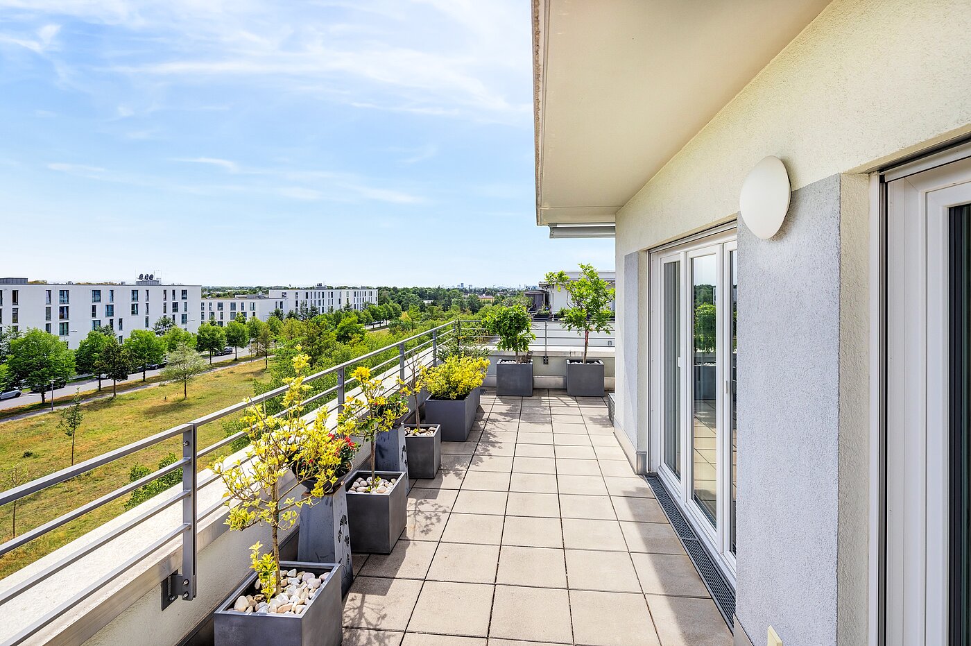 Penthouse mit 3 Zimmern | München-Riem | 70468 | Exklusive Dachterrasse...