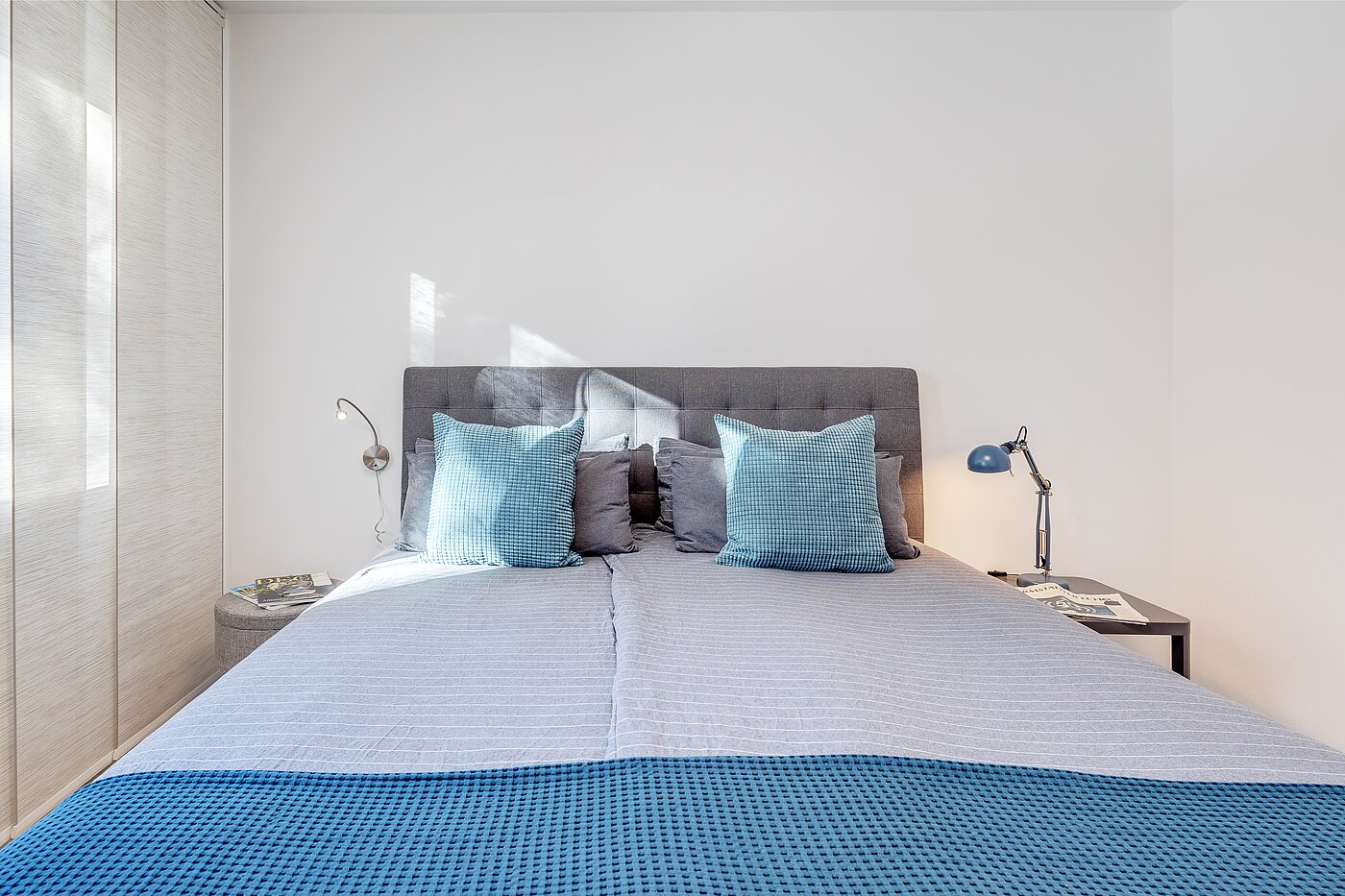 Erdgeschosswohnung mit 2 Zimmern | München-Moosach | 70462 | Großes Bett