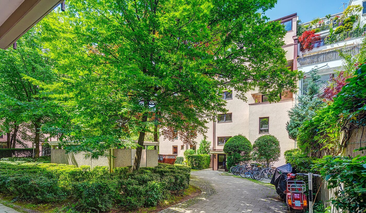 Etagenwohnung mit 2 Zimmern | München-Sendling | 2106ML2 | Begrünter Innenhof
