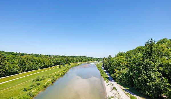 Etagenwohnung mit 3 Zimmern | München-Harlaching | 2108ML3 | Um die Ecke - die Isar