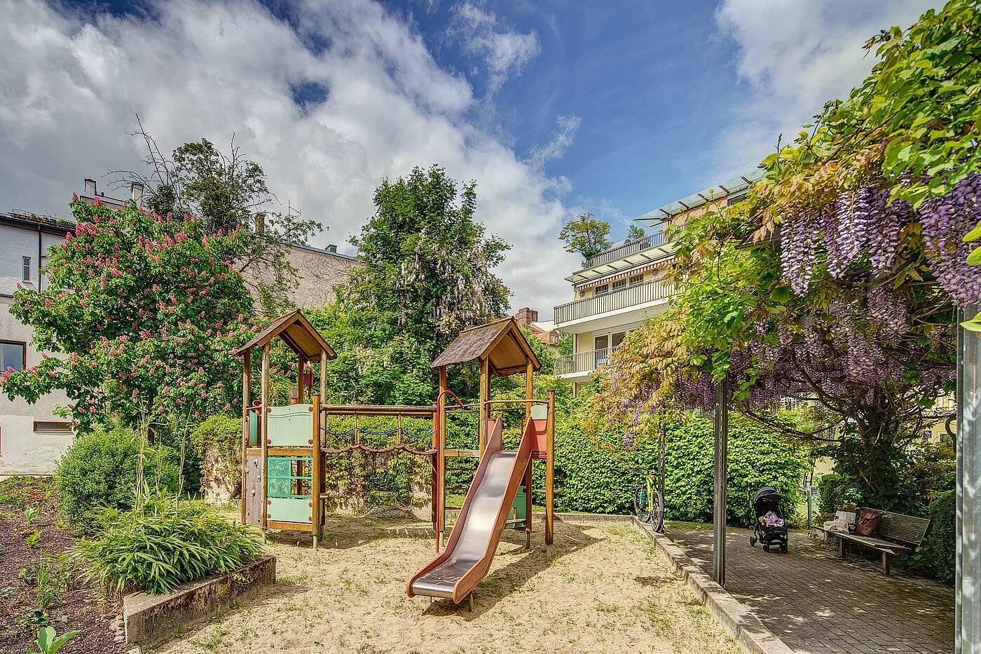 Etagenwohnung mit 1 Zimmer | München-Isarvorstadt | 2104ML6 | grüne Innenhoflage