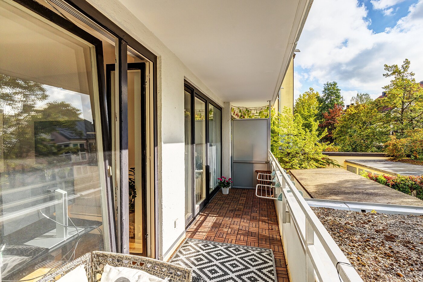 Etagenwohnung mit 2 Zimmern | München-Maxvorstadt | 70497 | Balkon