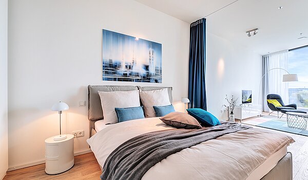 Apartment mit 1.5 Zimmern | München-Neuhausen | 703131 | ...Schlafbereich