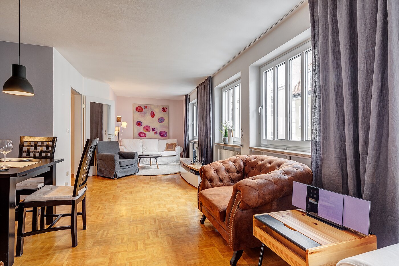 Maisonettewohnung mit 3 Zimmern | München-Lehel | 2209ML5 | Charmante Maisonette