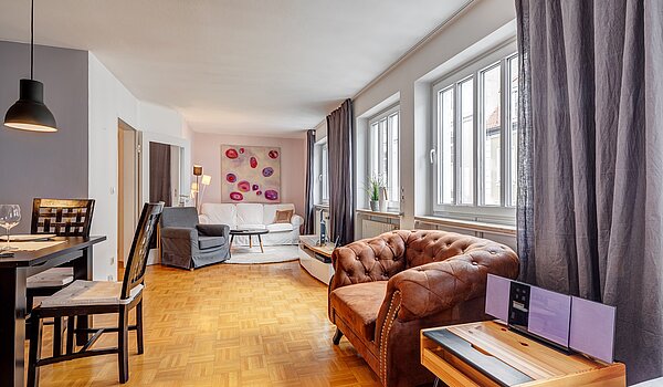 Maisonettewohnung mit 3 Zimmern | München-Lehel | 2209ML5 | Charmante Maisonette