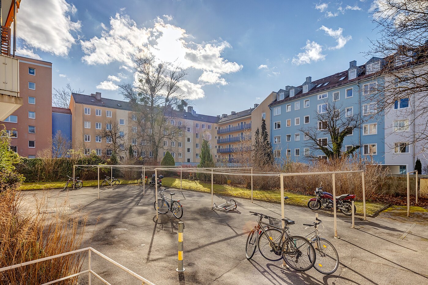 Etagenwohnung mit 1 Zimmer | München-Sendling | 2201ML3 | Blick zum ruhigen Innenhof