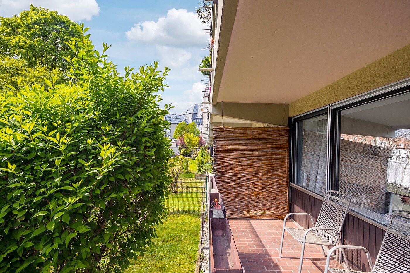 Etagenwohnung mit 1 Zimmer | München-Nymphenburg | 1904ML3 | Großer Westbalkon