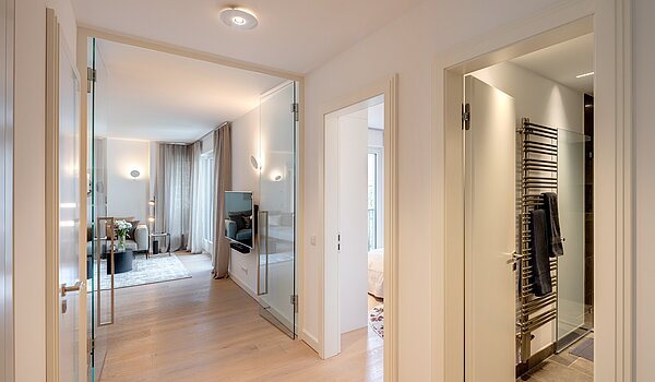 Etagenwohnung mit 3 Zimmern | 70046 | Blick vom Eingang kommend